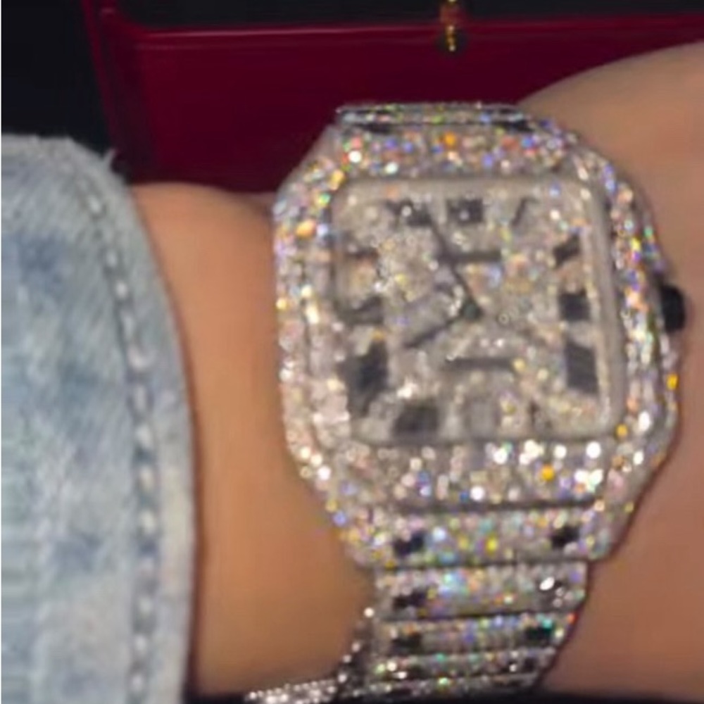 Moissanite watch